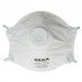 Stofmasker Oxxa Sema 6210 FFP2  + ventiel | doos 10 stuks
